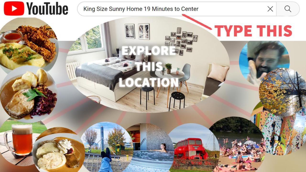 King Size Sunny Home 19 Minutes To Center Prague Exterior photo